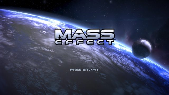 Mass Effect title screen image #1 