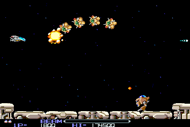 R-Type in-game screen image #1 