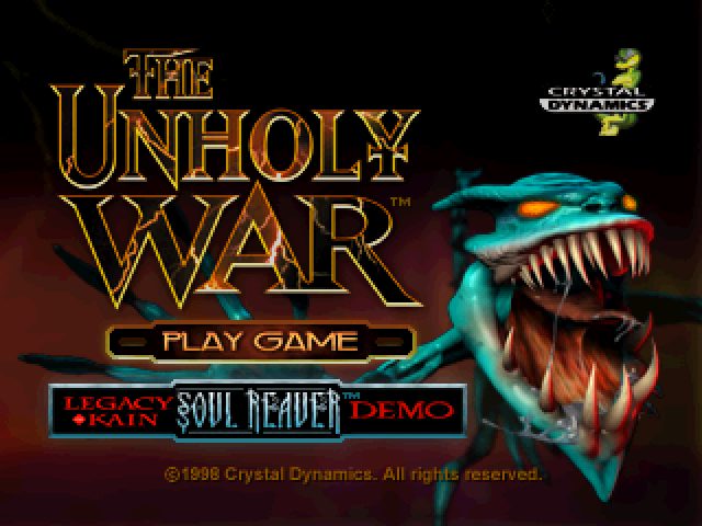 The Unholy War title screen image #1 