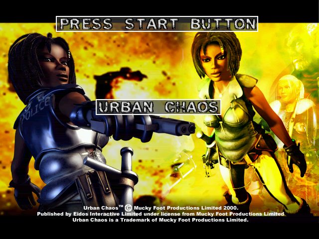 Urban Chaos title screen image #1 