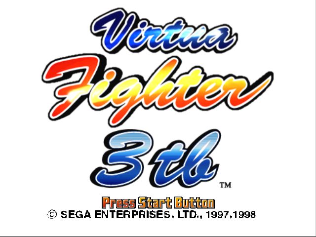 Virtua Fighter 3 Team Battle  title screen image #1 