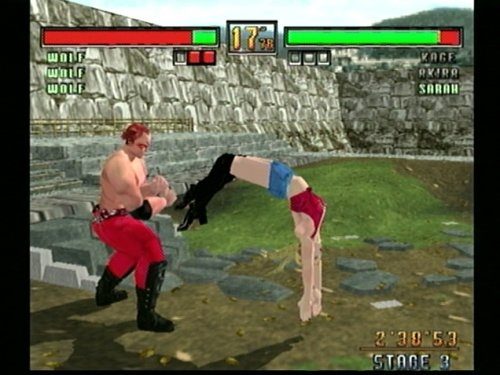 Virtua Fighter 3 Team Battle  in-game screen image #2 
