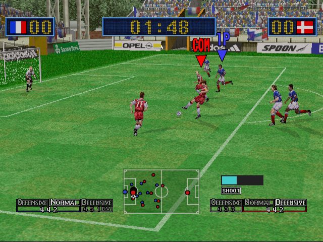 Virtua Striker 2  in-game screen image #1 