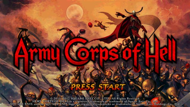 Army Corps of Hell title screen image #1 