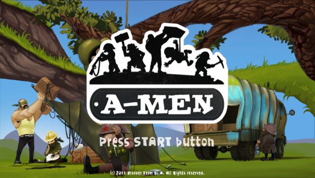 A-Men  title screen image #1 