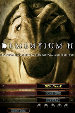 Dementium II  title screen image #1 