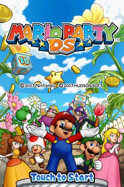 Mario Party DS  title screen image #1 