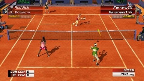 Virtua Tennis 3 in-game screen image #2 