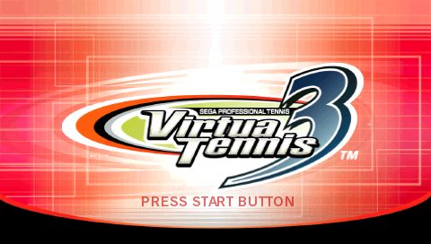 Virtua Tennis 3 title screen image #1 