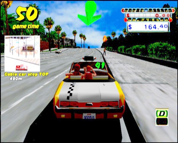 Crazy Taxi in-game screen image #2 