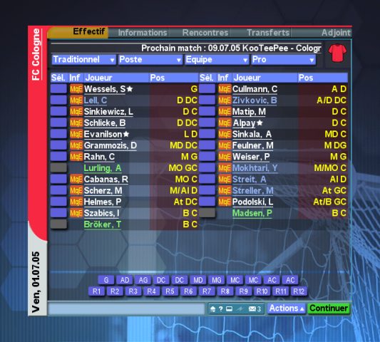 Championship Manager 2006  in-game screen image #1 