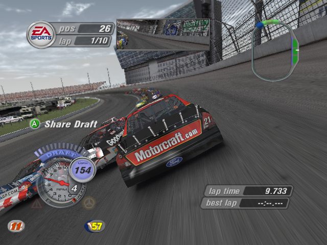 NASCAR Thunder 2004 in-game screen image #1 