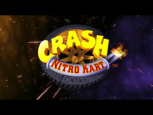 Crash Nitro Kart  title screen image #1 