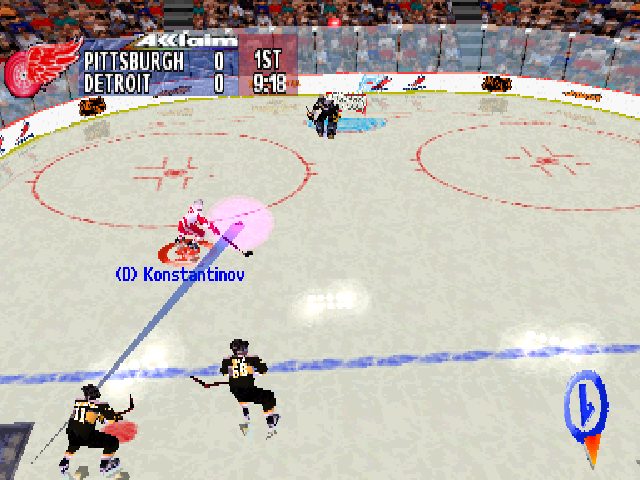 NHL Breakaway 98 in-game screen image #2 