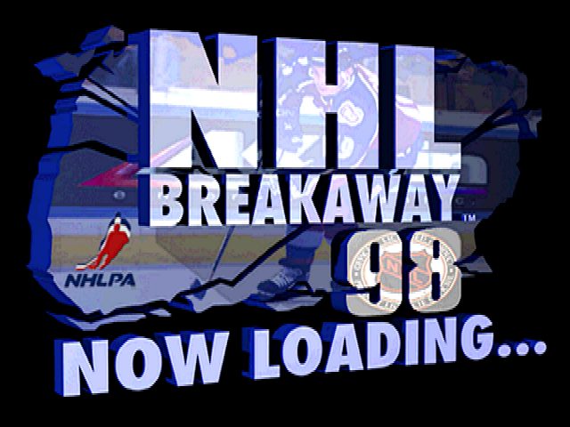 NHL Breakaway 98 title screen image #1 