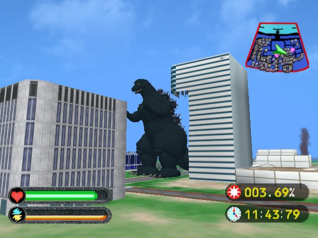 Godzilla Generations in-game screen image #1 