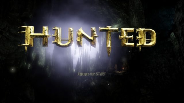 Hunted: The Demon's Forge title screen image #1 