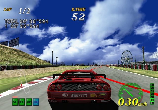 Ferrari F355 Challenge in-game screen image #1 