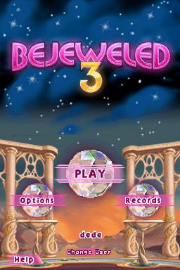 Bejeweled 3 title screen image #1 