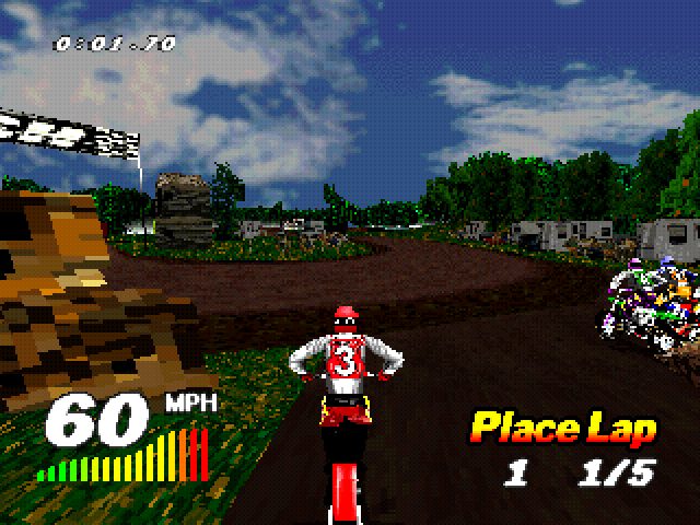 VMX Racing in-game screen image #1 