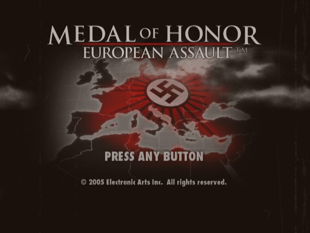 Medal of Honor: European Assault  title screen image #1 
