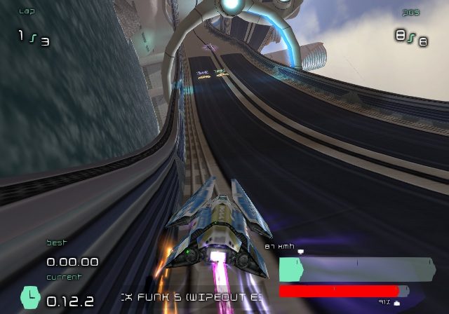 WipEout Pulse in-game screen image #1 