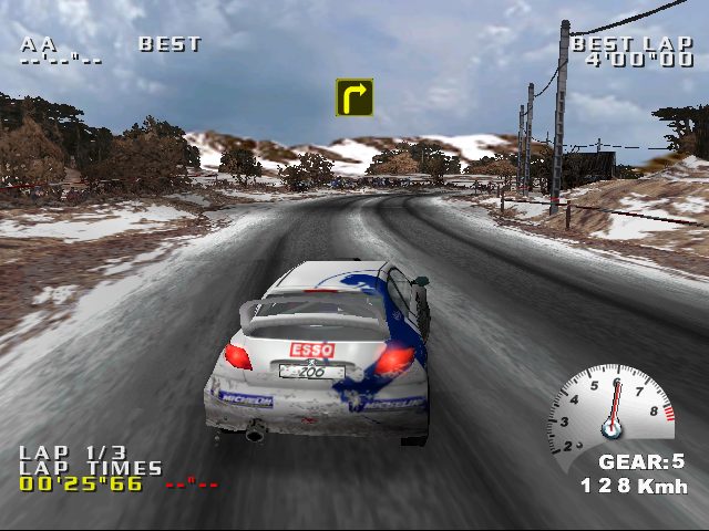 Test Drive V-Rally  in-game screen image #1 