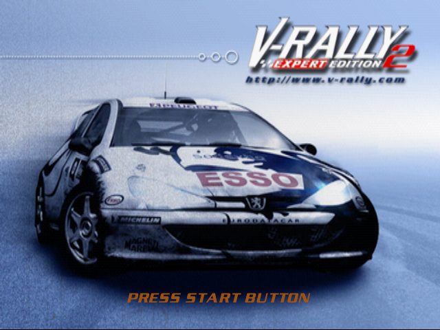 Test Drive V-Rally  title screen image #1 