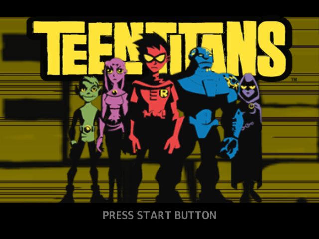 Teen Titans title screen image #1 
