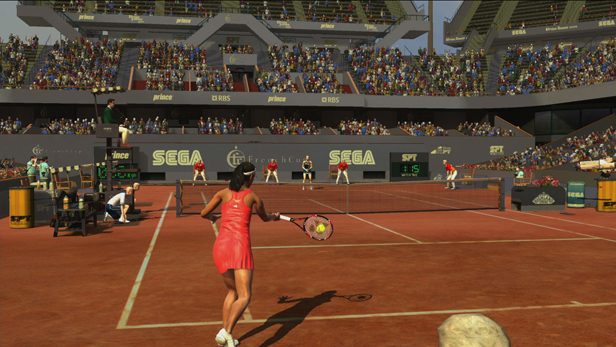 Virtua Tennis 2009 in-game screen image #2 