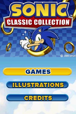 Sonic Classic Collection title screen image #1 