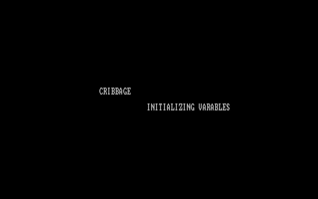 Cribbage title screen image #1 