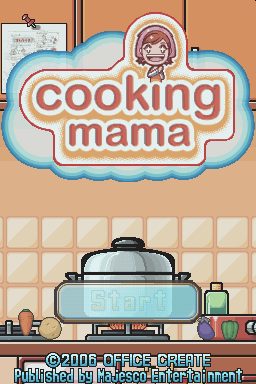 Cooking Mama title screen image #1 