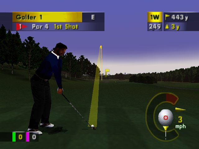 PGA European Tour  in-game screen image #1 