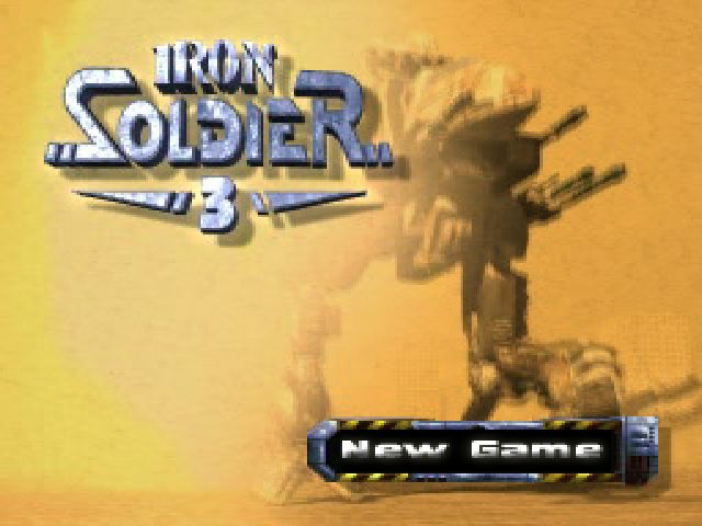 Iron Soldier 3 title screen image #1 