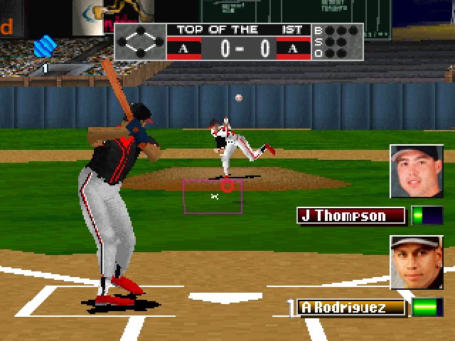 Bottom of the 9th '99 in-game screen image #1 