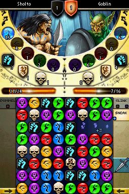 Puzzle Quest 2 in-game screen image #1 