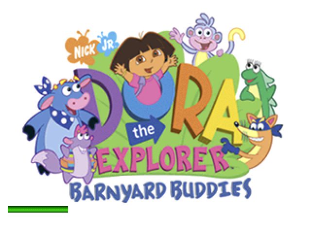 Dora the Explorer: Barnyard Buddies title screen image #1 