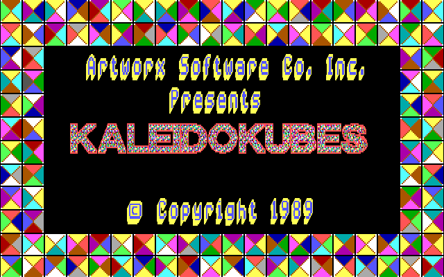 KaleidoKubes title screen image #1 