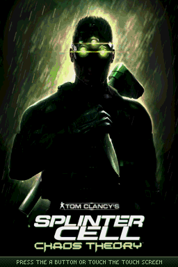 Splinter Cell: Chaos Theory  title screen image #1 