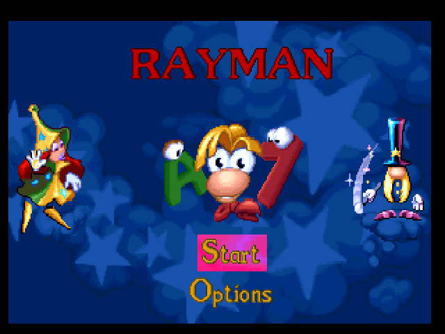 Rayman Junior: Level 3 title screen image #1 