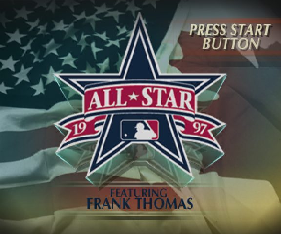 All-Star Baseball '97 featuring Frank Thomas title screen image #1 