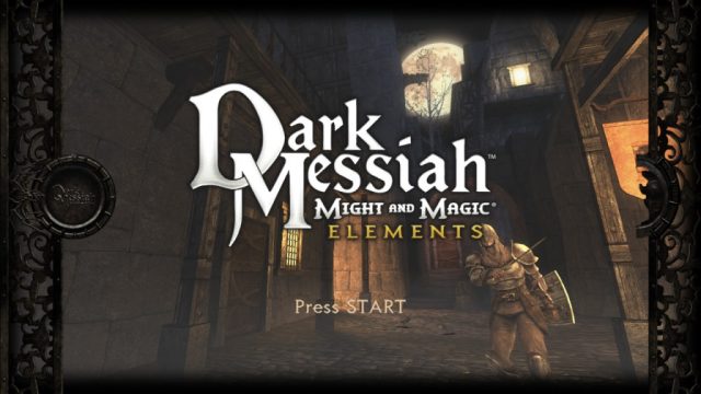 Dark Messiah: Elements  title screen image #1 