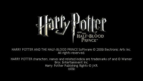 Harry Potter and the Half-Blood Prince title screen image #1 