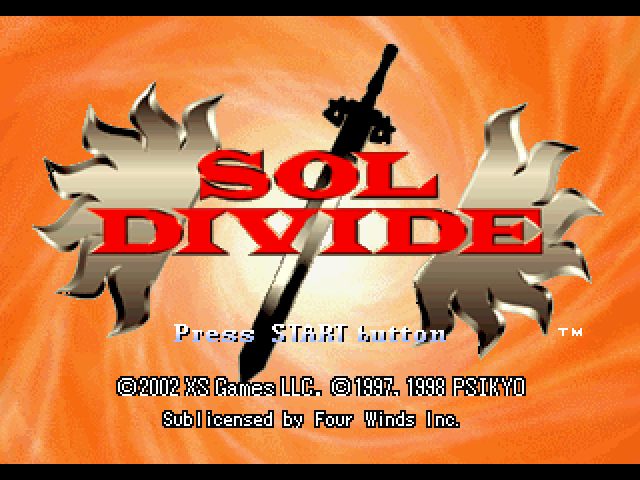 Sol Divide title screen image #1 