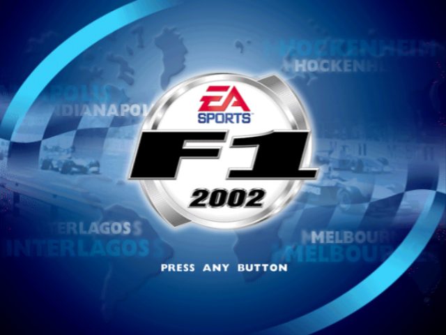 F1 2002 title screen image #1 