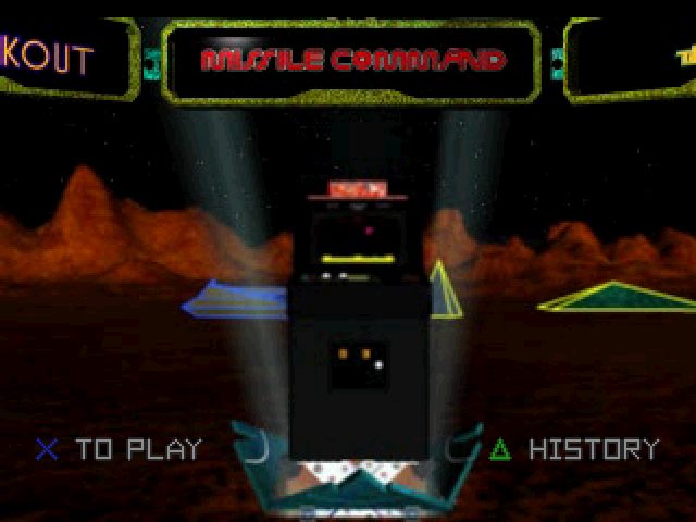 Arcade's Greatest Hits: The Atari Collection 1 in-game screen image #1 