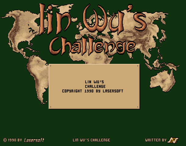 Lin Wu's Challenge  title screen image #1 