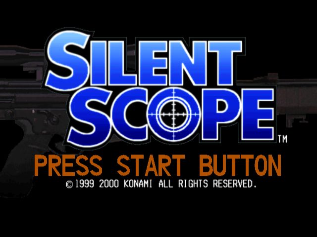 Silent Scope title screen image #1 
