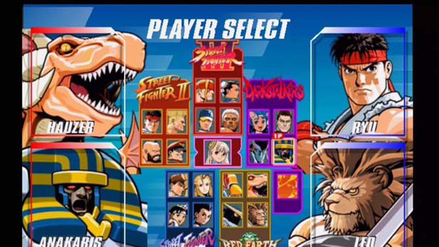 Capcom Fighting Jam  in-game screen image #1 